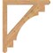 Ekena Millwork Merced Craftsman Smooth Bracket, Western Red Cedar, 3 1/2"W x 38"D x 42"H BKT04X38X42MRC04SWR - alternate 2